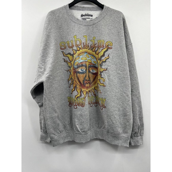 Urban Outfitters Sublime Sun Oversized Crew Neck Sweatshirt - Picture 2 of 5